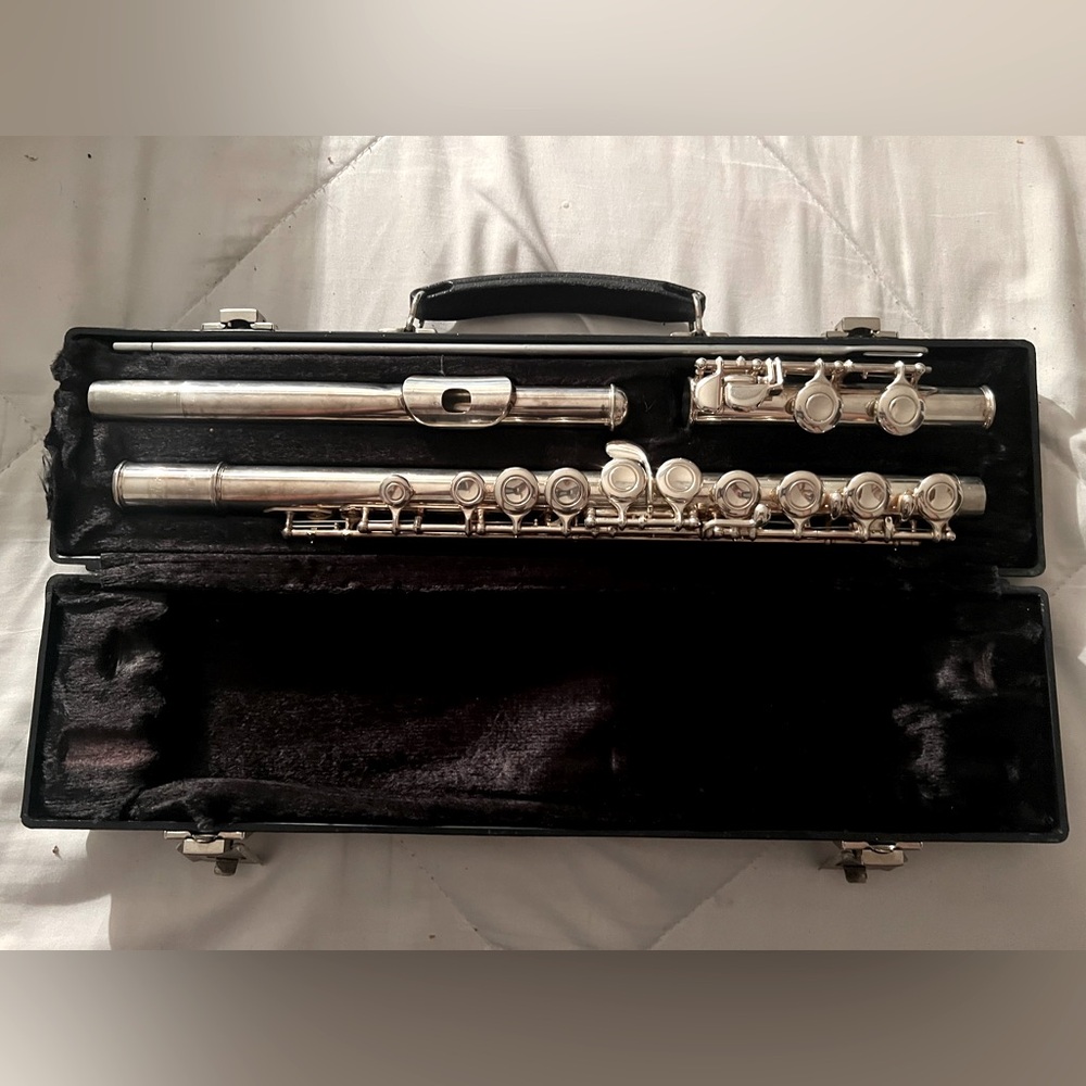 VITO 113 Silver Plated Flute w Case